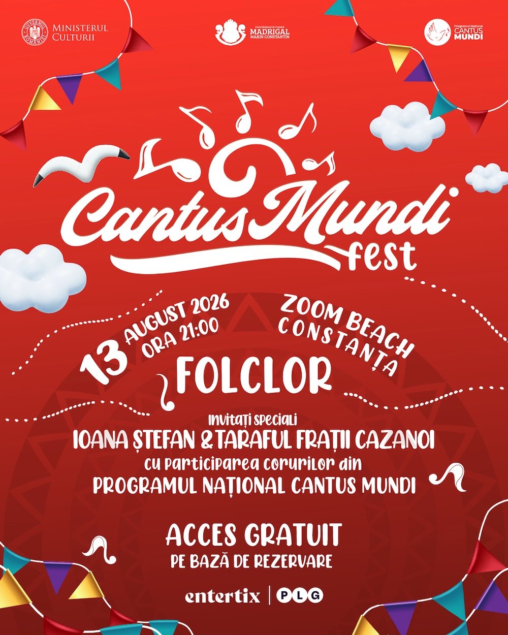 13 aug - Cantus Mundi Fest Constanta 2026 - FOLCLOR
