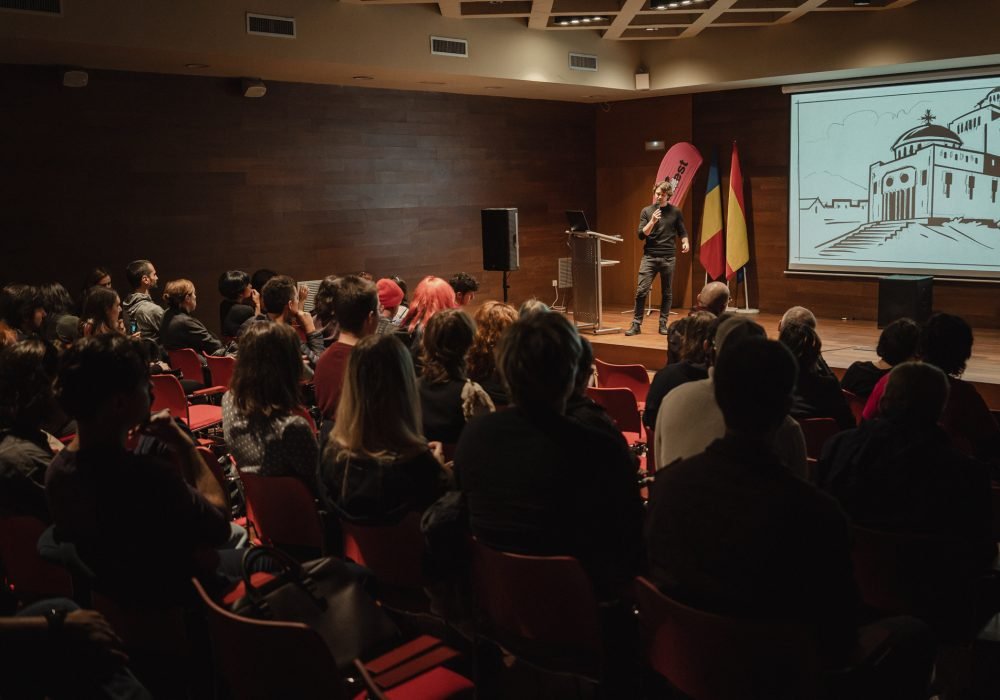 Sesiune de pitching @ Toon Scripts 2025 (photocredit Larisa Balta)